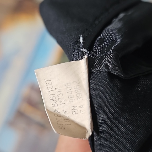 Theory Black Wide Leg Pants Size 10 - Picture 4 of 6